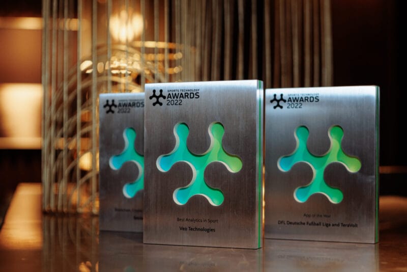 Sports Technology Awards trophies stars of sports technology Oscars of Sports Technology