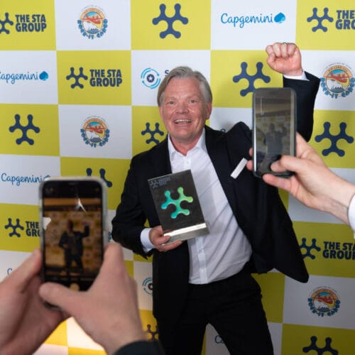 The best sports technology Awards Winner Erkki Hakkala STA Group FootBalance Medical Only for the innovative