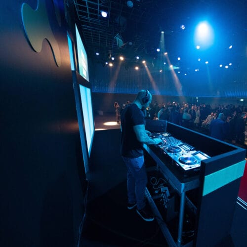 Sports technology Awards DJ James Haskell professional elite athlete Afterparty Rugby England crowd audience