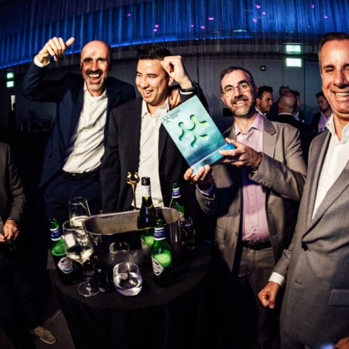 best sports technology Awards Winner Only for the innovative Celebration Smiles Trophy tech-led innovation best sports technology Awards Winner Event of the year Ryder Cup Only for the innovative Celebration Smiles